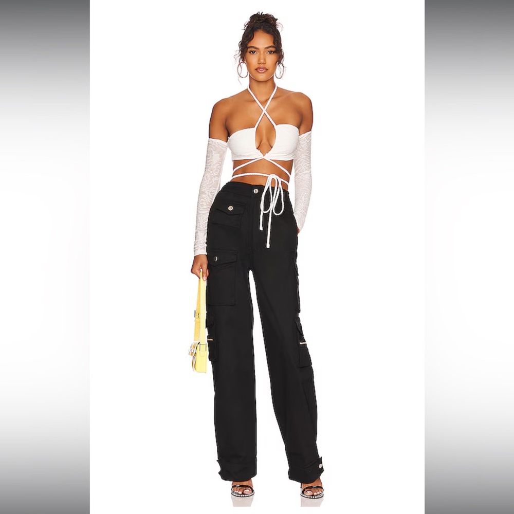 EB Denim Cargo Pants XXS Black